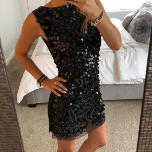 Black Sparkly mini dress